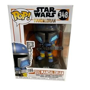 Star Wars Funko Pop The Mandalorian Heavy Infantry Mandalorian 348